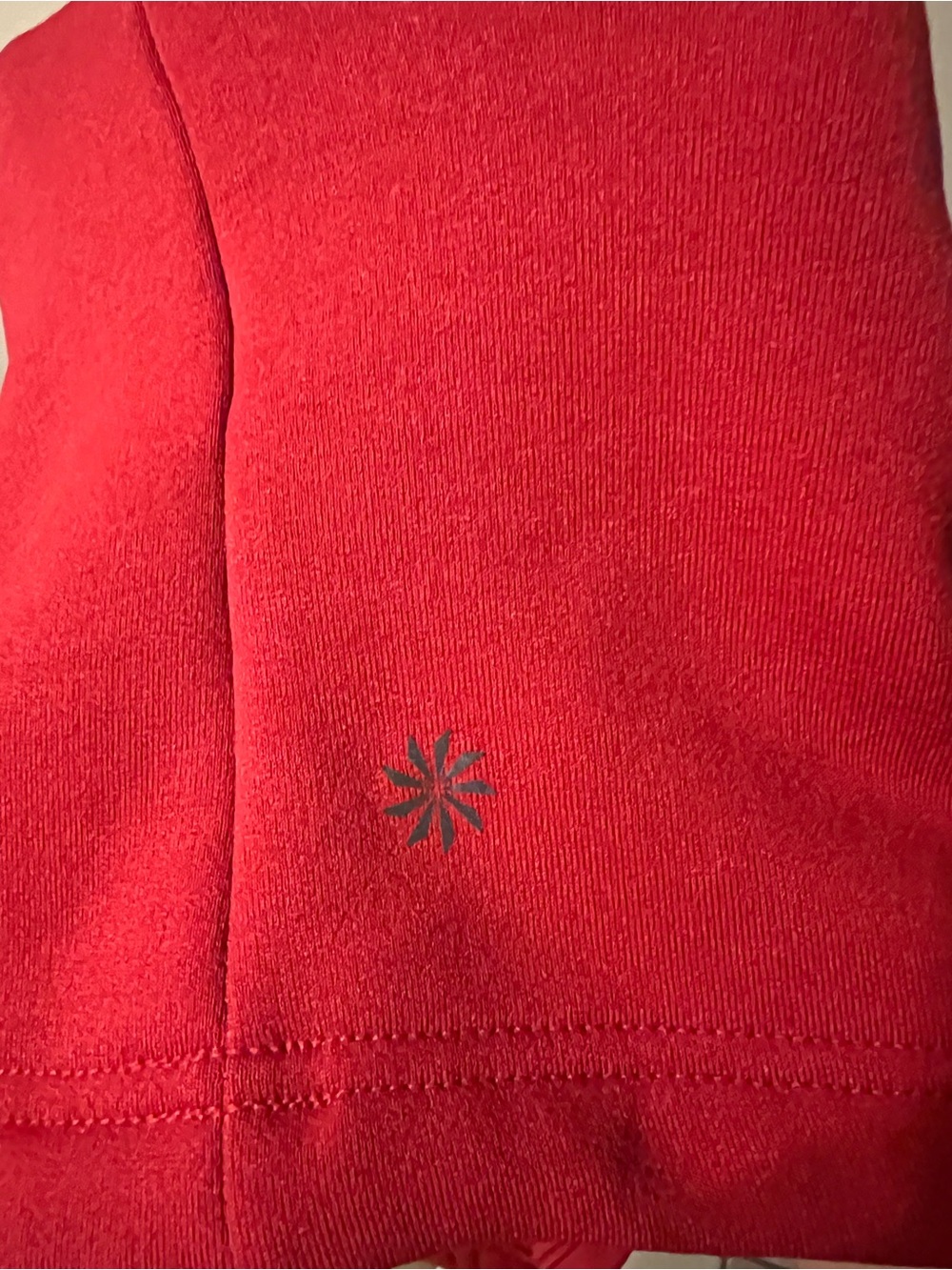 Athleta Red Cowl Neck Pullover Sweater - Picture 9 of 9